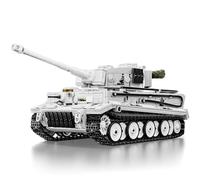 Brihappen Tanks Building Set for Adult Boys, Military Tiger Tank Building Toy Home Office Collection Model, Birthday Gifts for Building Blocks Lover(1736 Pcs)