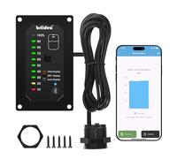 briidea Bluetooth RV Water Tank Level Sensor Monitor Indicator with App & LED Display, Precise Detection, Auto-Sense Modes, Ensures Water Supply for RVs, Boats, Caravans