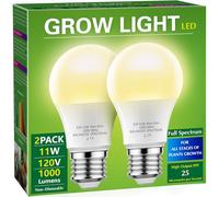 Briignite Grow Light Bulbs, LED Grow Light Bulb A19 Bulb