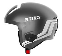 Briko - Vulcano 2.0 Mips Shiny Metallic Dark Grey White - S - Helmet