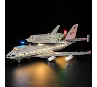 BRIKSMAX 2.0 LED Light Kit Compatible with LEGO ICONS Shuttle Carrier Aircraft 10360 Building Set, for Builders and Collectors, Hidden Wire Design for Home Decor,Desk Display,Gift Giving(NO LEGO)