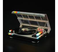 BRIKSMAX 2.0 Light Kit Compatible with LEGO-40699 Retro Record Player Building Kit, Creative DIY LED Lighting Accessories, Decorative Model Kit (Not Included Lego Set)