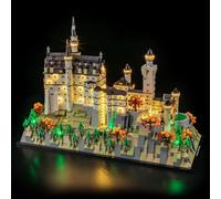 BRIKSMAX 2.0 Light Kit Compatible with Lego Architecture Neuschwanstein Castle 21063 Building Sets- LED Lighting Kits (Accessories Only), Cable-Hiding Tech for Display, Gifts & Collectors