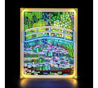 BRIKSMAX 2.0 Light Kit Compatible with Lego Art Claude Monet - Bridge Over a Pond of Water Lilies 31220 Building Sets - Original LED Lighting Kits (Accessories Only) for Display, Gifts & Collectors