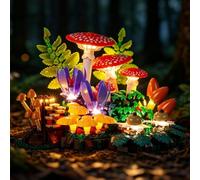 BRIKSMAX 2.0 Light Kit Compatible with Lego Botanicals Woodland Mushrooms 11505 Building Sets - Original LED Lighting Kits (Accessories Only) for Display, Gifts & Collectors