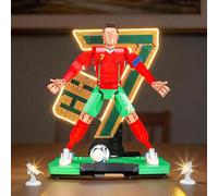 BRIKSMAX 2.0 Light Kit Compatible with Lego Editions Cristiano Ronaldo - Soccer Legend 43016 Building Sets - Original LED Lighting Kits (Accessories Only) for Display, Gifts & Collectors