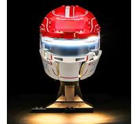 BRIKSMAX 2.0 Light Kit Compatible with Lego Editions Scuderia HP Charles Leclerc Helmet 43014 Building Sets - Original LED Lighting Kits (Accessories Only) for Display, Gifts & Collectors