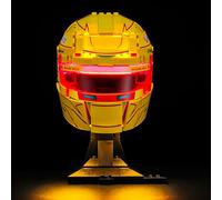 BRIKSMAX 2.0 Light Kit Compatible with Lego Editions Scuderia HP Lewis Hamilton Helmet 43022 Building Sets - Original LED Lighting Kits (Accessories Only) for Display, Gifts & Collectors