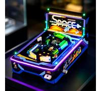 BRIKSMAX 2.0 Light Kit Compatible with Lego Icons Arcade Pinball Machine 11374 Building Sets - Original LED Lighting Kits (Accessories Only) for Display, Gifts & Collectors