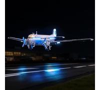 BRIKSMAX 2.0 Light Kit Compatible with Lego Icons Douglas DC-3 Airliner 11378 Building Sets - Original LED Lighting Kits (Accessories Only) for Display, Gifts & Collectors