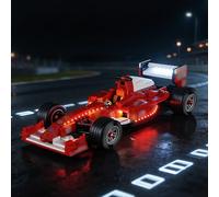 BRIKSMAX 2.0 Light Kit Compatible with Lego Icons Ferrari F2004 & Michael Schumacher 11375 Building Sets - Original LED Lighting Kits (Accessories Only) for Display, Gifts & Collectors
