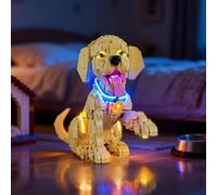 BRIKSMAX 2.0 Light Kit Compatible with Lego Icons Golden Retriever Puppy 11384 Building Sets - Original LED Lighting Kits (Accessories Only) for Display, Gifts & Collectors