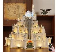 BRIKSMAX 2.0 Light Kit Compatible with Lego Icons The Lord of the Rings: Minas Tirith 11377 Building Sets(Remote Control) - Original LED Lighting Kits for Display, Gifts & Collectors(NO LEGO)
