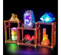 BRIKSMAX 2.0 Light Kit Compatible with Lego Ideas Mineral Collection 21362 Building Sets- LED Lighting Kits (Accessories Only), Cable-Hiding Tech for Display, Gifts & Collectors