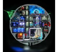 BRIKSMAX 2.0 Light Kit Compatible with Lego Star Wars Death Star 75419 Building Sets- LED Lighting Kits (Accessories Only), Cable-Hiding Tech for Display, Gifts & Collectors