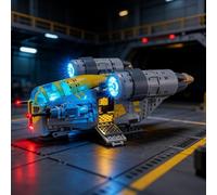 BRIKSMAX 2.0 Light Kit Compatible with Lego Star Wars The Razor Crest 75447 Building Sets - Original LED Lighting Kits (Accessories Only) for Display, Gifts & Collectors