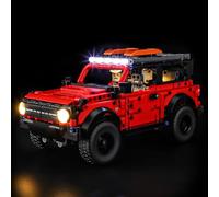 BRIKSMAX 2.0 Light Kit Compatible with Lego Technic Ford Bronco SUV 42213 Building Sets- LED Lighting Kits (Accessories Only), Cable-Hiding Tech for Display, Gifts & Collectors