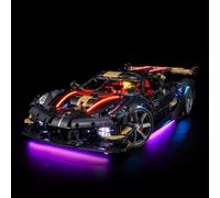 BRIKSMAX 2.0 Light Kit Compatible with Lego Technic Koenigsegg Sadair's Spear Megacar 42232 Building Sets - Original LED Lighting Kits (Accessories Only) for Display, Gifts & Collectors