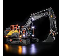 BRIKSMAX 2.0 Light Kit Compatible with Lego Technic Volvo EC500 Hybrid Excavator 42215 Building Sets- LED Lighting Kits (Accessories Only), Cable-Hiding Tech for Display, Gifts & Collectors