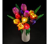BRIKSMAX 2.0 Light Kit Compatible with Lego The Botanical Collection Tulip Bouquet 11501 Building Sets- Original LED Lighting Kits (Accessories Only),Cable-Hiding Tech for Display, Gifts & Collectors