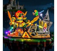 BRIKSMAX 2.0 Light Kit Compatible with Lego The Legend of Zelda Ocarina of Time - The Final Battle 77093 Building Sets - Original LED Lighting Kits (Accessories Only) for Display, Gifts & Collectors
