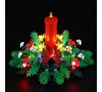 BRIKSMAX 2.0 Light Kit for Lego Christmas Table Decoration -Innovative Led Lighting Compatible with Lego 40743 - Not Included Lego Set