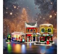 BRIKSMAX 2.0 Light Kit for Lego Holiday Main Street -Innovative Led Lighting Compatible with Lego Icons 10308 - Not Included Lego Set