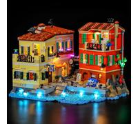 BRIKSMAX 2.0 Light Kit for Lego-Italian Riviera -Innovative Led Lighting Compatible with Lego Ideas 21359 - Not Included Model Set