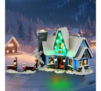 BRIKSMAX 2.0 Light Kit for Lego Santa's Visit -Innovative Led Lighting Compatible with Lego Christmas 10293 - Not Included Lego Set