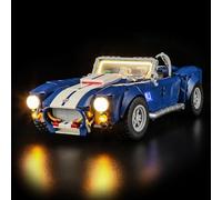 BRIKSMAX 2.0 Light Kit for Lego-Shelby Cobra 427 S/C -Innovative Led Lighting Compatible with Lego Icons 10357 - Not Included Model Set