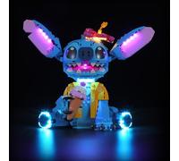 BRIKSMAX 2.0 Light Kit for Lego Stitch -Innovative Led Lighting Compatible with Lego Disney 43249 - Not Included Lego Set