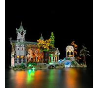 BRIKSMAX Led Lighting Kit for LEGO-10316 Rivendell - Compatible with Lego Icons Building Blocks Model- Not Include Lego Set