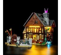 BRIKSMAX Led Lighting Kit for LEGO-21341 Disney Hocus Pocus: The Sanderson Sisters' Cottag - Compatible with Lego ldeas Building Blocks Model- Not Include Lego Set