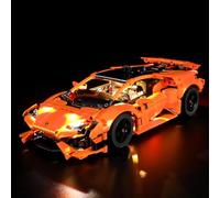 BRIKSMAX Led Lighting Kit for Lego-42196 Lamborghini Huracán Tecnica Orange - Compatible with Lego Technic Building Set- Not Include Lego Set