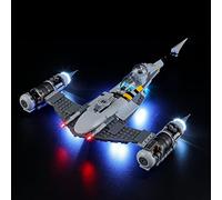 BRIKSMAX Led Lighting Kit for LEGO-75325 The Mandalorian's N-1 Starfighter - Compatible with Lego Star Wars Building Blocks Model- Not Include the Lego Set