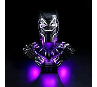 BRIKSMAX Led Lighting Kit for LEGO-76215 Black Panther - Compatible with Lego Marvel Building Blocks Model- Not Include Lego Set