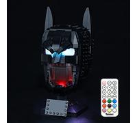 BRIKSMAX Led Lighting Kit for LEGO Batman Batman Cowl - Compatible with Lego 76182 Building Blocks Model- Not Include the Lego Set