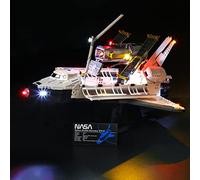 BRIKSMAX Led Lighting Kit for LEGO Creator Expert NASA Space Shuttle Discovery - Compatible with Lego 10283 Building Blocks Model- Not Include the Lego Set