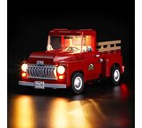 BRIKSMAX Led Lighting Kit for LEGO Creator Pickup Truck - Compatible with Lego 10290 Building Blocks Model- Not Include the Lego Set（with remote control）