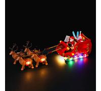 BRIKSMAX Led Lighting Kit for Lego Santa's Sleigh - Compatible with Lego 40499 Building Blocks Model- Not Include The Lego Set