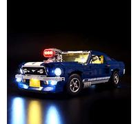 BRIKSMAX Led Lighting Kit for Mustang-Compatible with Lego 10265 Building Blocks Model- Not Include the Lego Set…