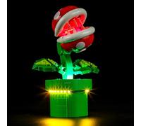 BRIKSMAX Led Lighting Kit for Piranha Plant - Compatible with Lego 71426 Building Set