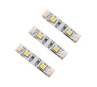 BRIKSMAX LED Strip Lights Warm White Small for DIY Lego/Moc Lighting(3 Pack)