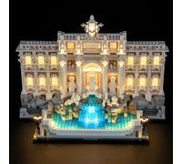 BRIKSMAX Light Kit Compatible with LEGO Architecture Trevi Fountain 21062 | Hidden wiring - Plug-and-play installation - Enhanced display effect - Model not included