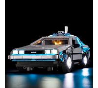 BRIKSMAX Light Kit Compatible with LEGO Back to The Future Time Machine