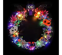 BRIKSMAX Light Kit Compatible with Lego Halloween Wreath 40825 | USB Powered LED Lighting for Lego Collectors, Display Room, Adults Gift (Model Not Included)