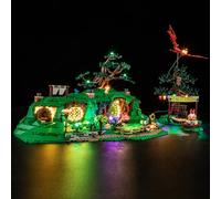 BRIKSMAX Light Kit Compatible with LEGO Icons Bag End, NO LEGO | Designed for 10354 - Warm lighting showcases every detail - Elegant home décor - Premium display piece - Model not included