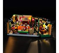 BRIKSMAX Light Kit Compatible with LEGO Ideas Central Perk, NO LEGO | Designed for Ideas 21319 - Hidden wiring - Plug-and-play installation - Enhanced display effect - Model not included