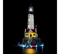 BRIKSMAX Light Kit Compatible with LEGO Ideas Motorized Lighthouse 21335
