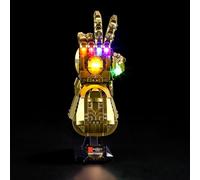 BRIKSMAX Light Kit Compatible with LEGO Marvel Infinity Gauntlet, NO LEGO